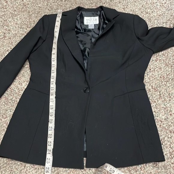 Oscar da la renta wool blazer - Picture 8 of 11